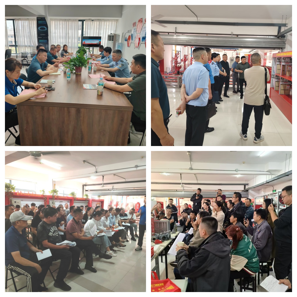 蚌埠市保安协会相关领导莅临我校